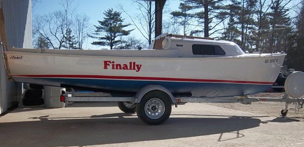 trailer 28 foot sailboat